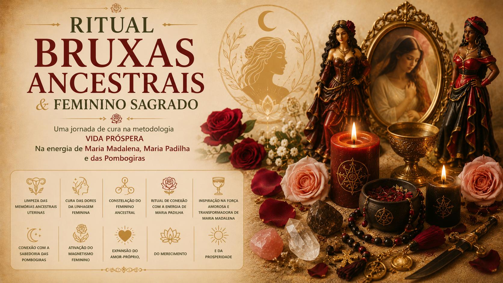Ritual de Bruxas Ancestrais & Feminino Sagrado